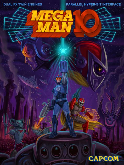 mega man 10 box art
